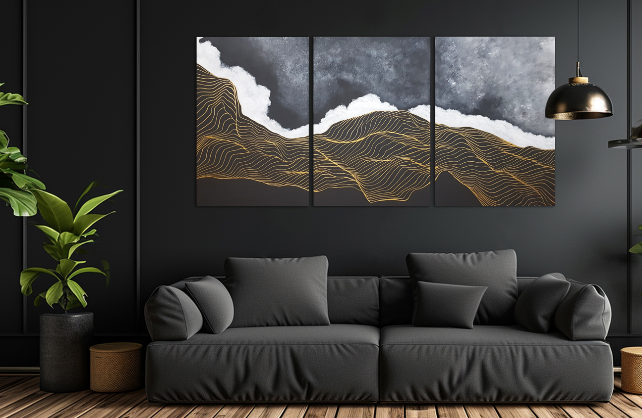 картина в интерьере