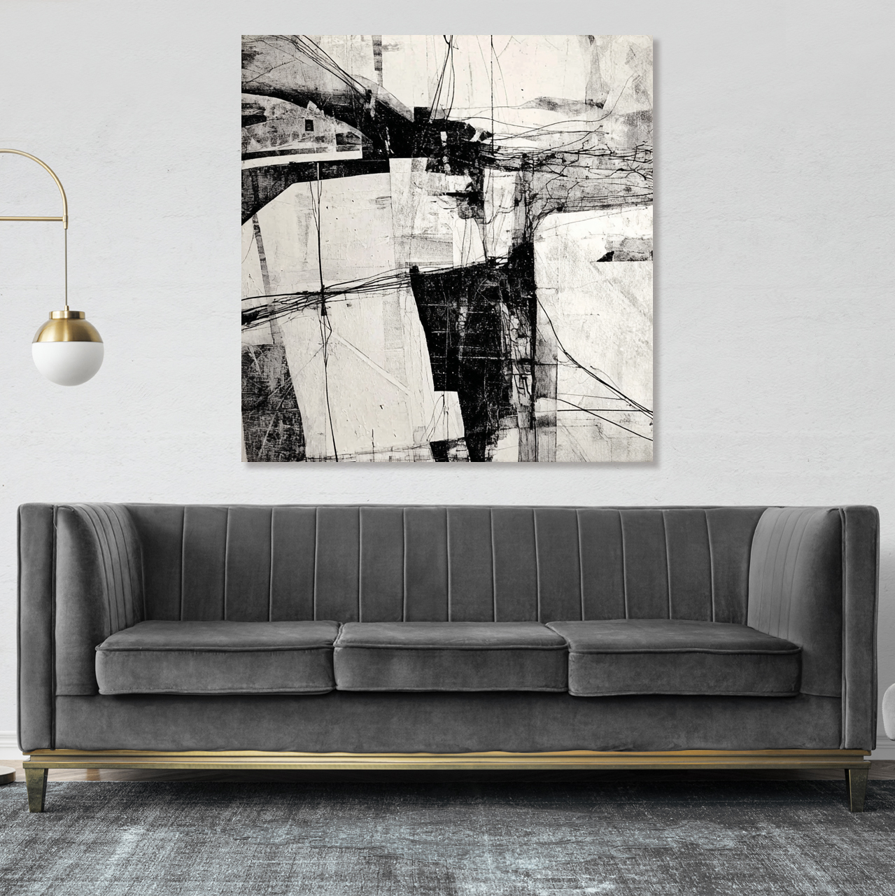 черно-белая картина